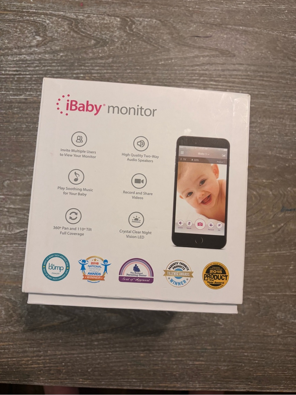 iBaby Baby Monitor - White and Cream Nursery Camera - Picture 8 of 10